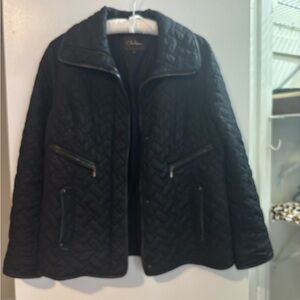Cole Haan Black Quilted Puffer Jacket